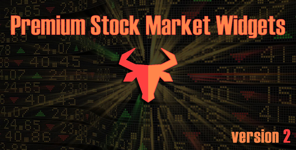 Premium Stock Market Widgets