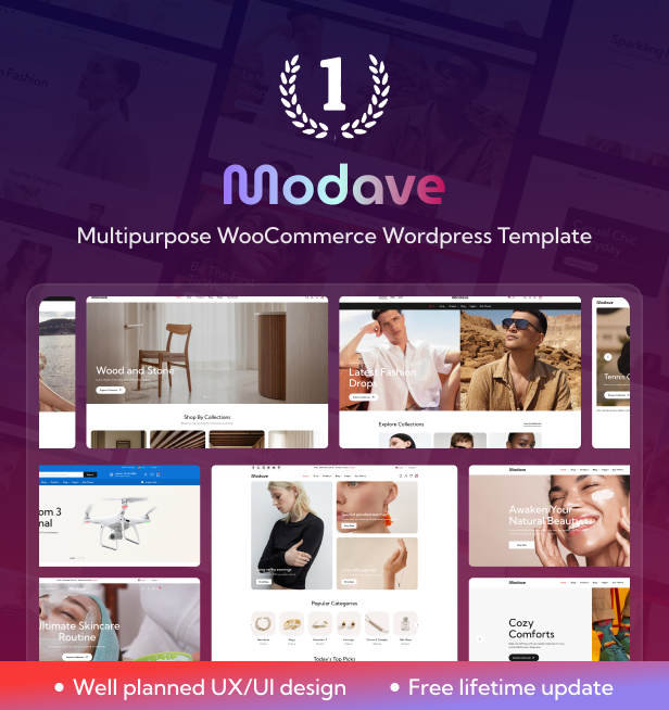 Modave - Multipurpose WooCommerce WordPress Theme