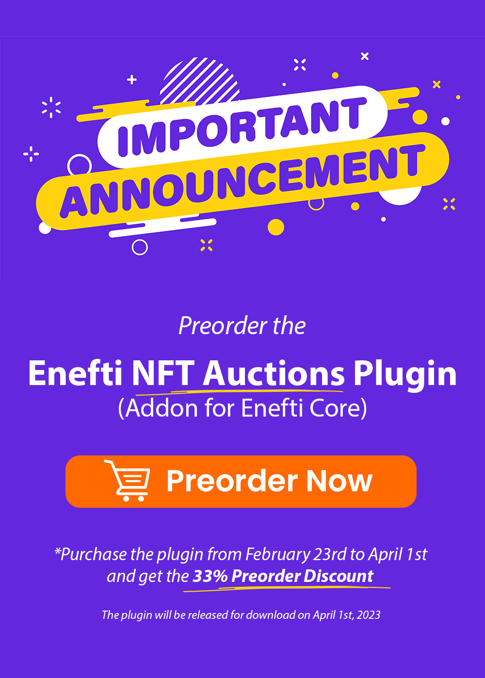 Enefti NFT Auctions (Addon for Enefti Core)