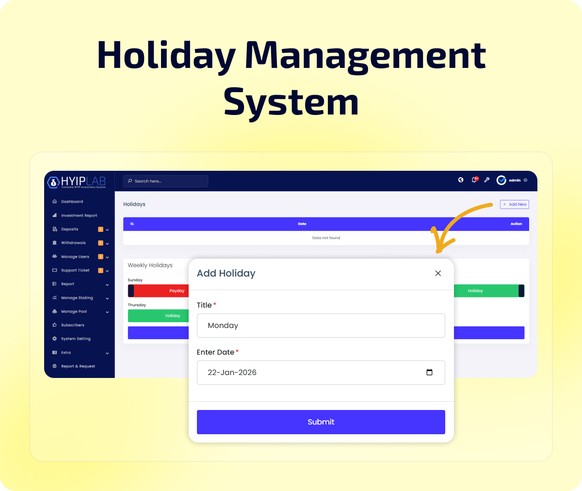 HYIPLAB - Complete HYIP Investment System - 19