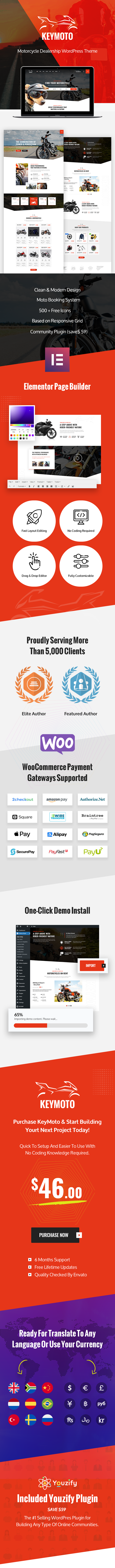 Keymoto - Motorcycle Listing Theme - 1