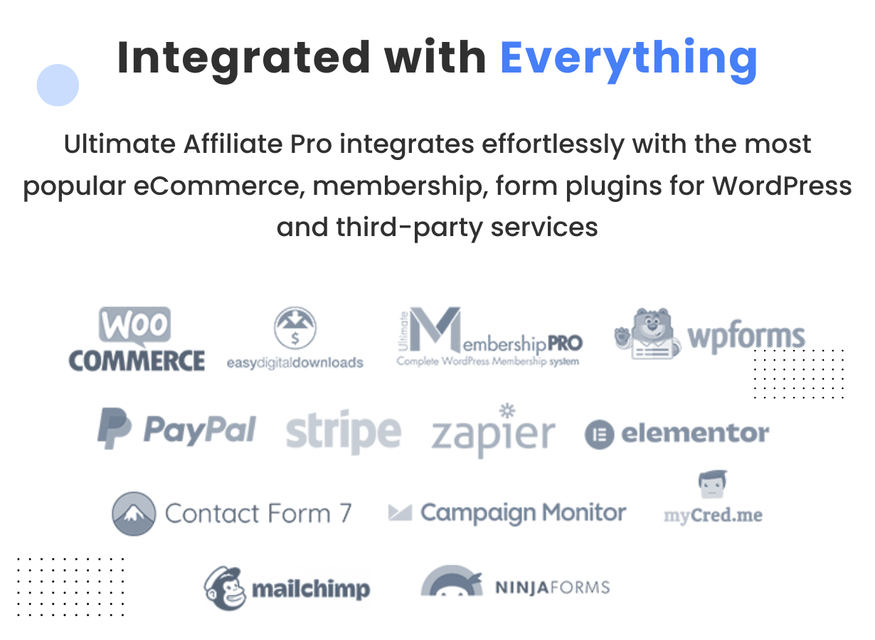 Ultimate Affiliate Pro - WordPress Affiliate Plugin & Affiliate Program for WooCommerce with MLM - 23