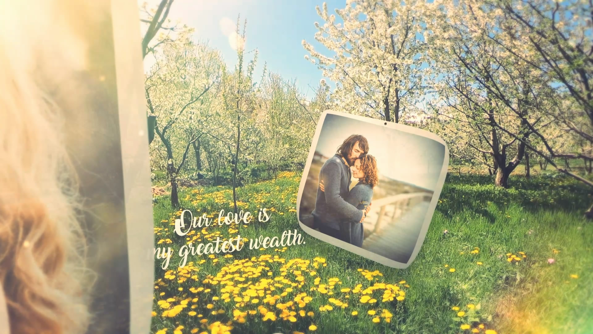 Spring Wedding Slide - 3