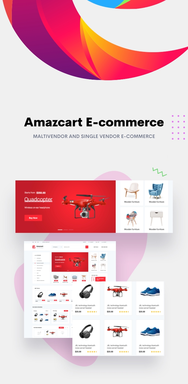 AmazCart - Laravel Ecommerce System CMS Multi-Vendor - 4