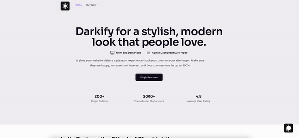 Darkify - WordPress Dark Mode Plugin - 1