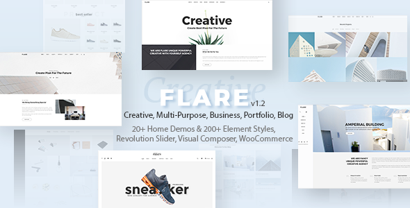 Responsive Flexible WordPress Theme | Flare