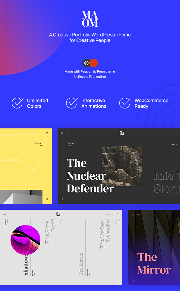 Mamo - Creative Portfolio / Multipurpose WordPress Theme - 5