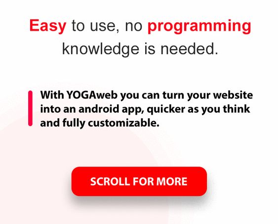 YOGAweb v2 - Android WebView Template - 5