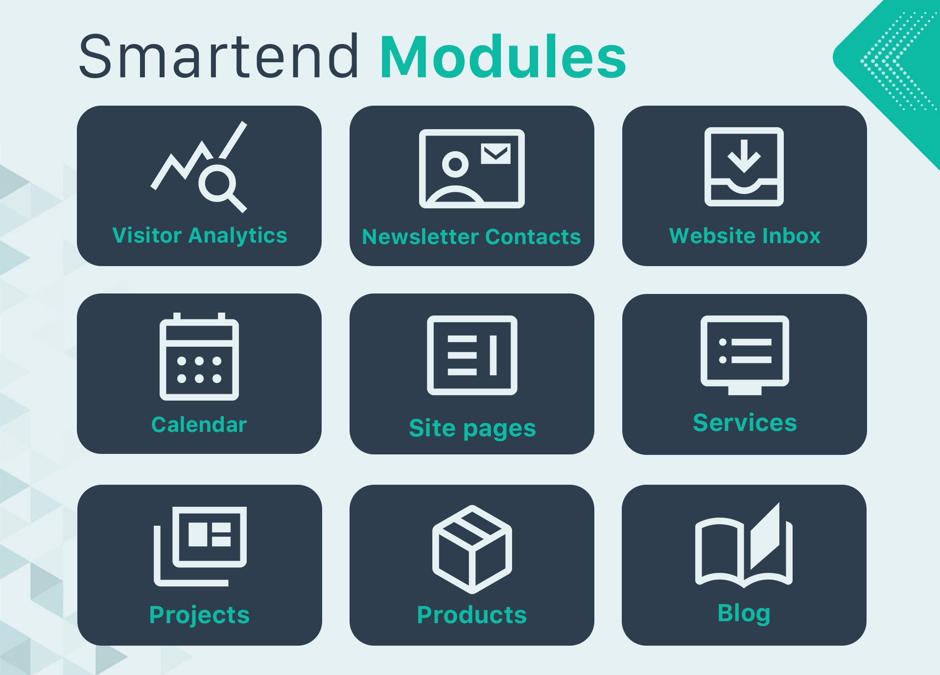 SmartEnd CMS - Laravel Admin Dashboard with Frontend and Restful API - 3