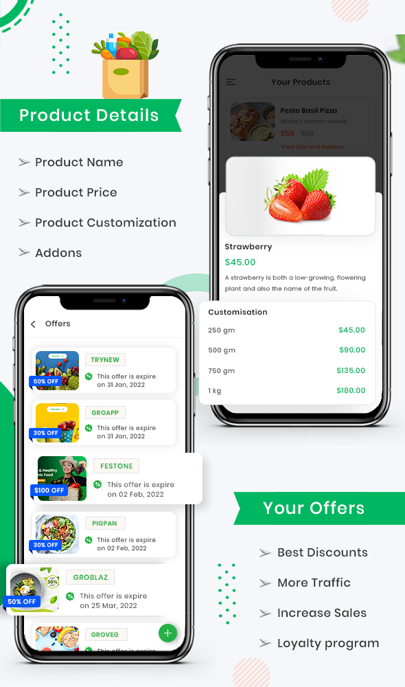 GroMart | Grocery Store App | Grocery Delivery | Multi -Vendor Grocery App - 12