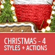 Christmas Actions & Styles - Mega Bundle - 4