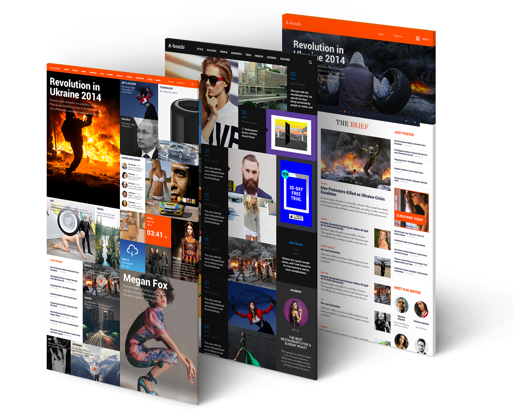 A-Bomb | News & Blog & Magazine Template - 2