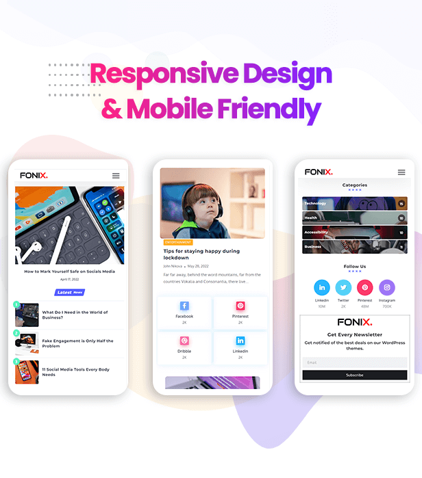 Fonix | Newspaper & Magazine WordPress Theme