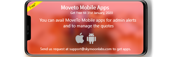 Moveto - Movers quotation and booking management tool - 5