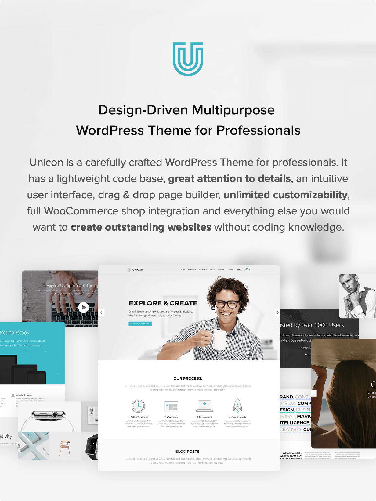 Unicon | Design-Driven Multipurpose Theme - 1