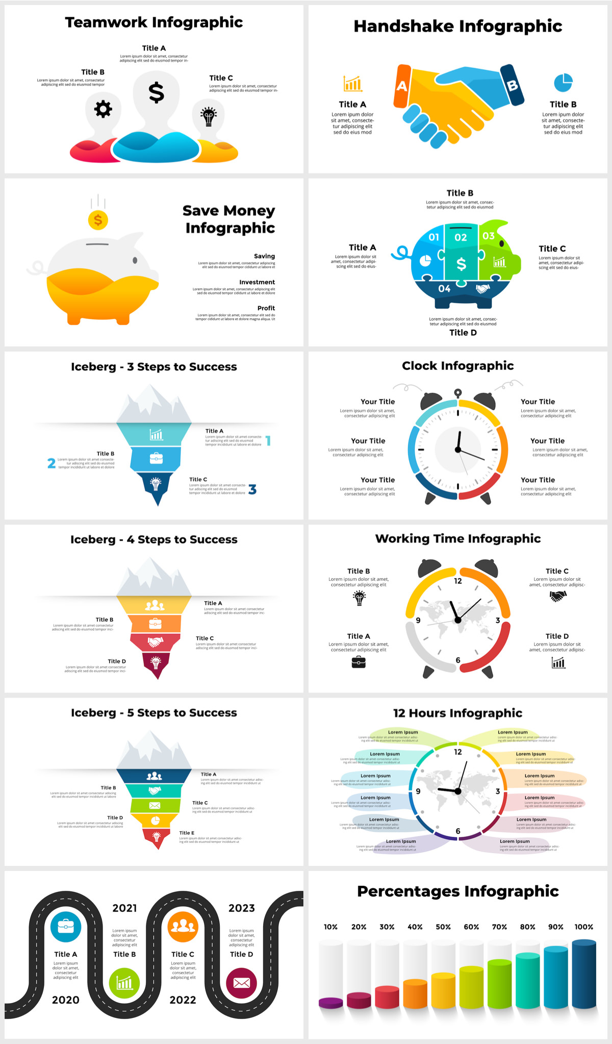 Wowly - 3500 Infographics & Presentation Templates! Updated! PowerPoint Canva Figma Sketch Ai Psd. - 171