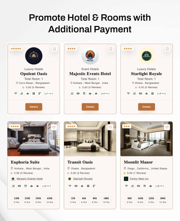 TimeStay - Multivendor Hourly Hotel Booking Laravel Website (SAAS) - 7