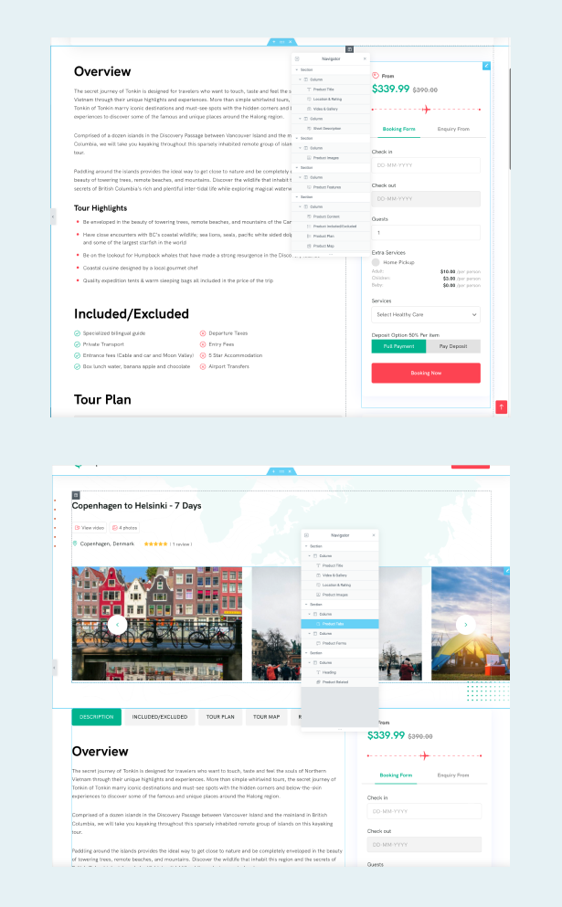 Tour Booking WordPress Theme