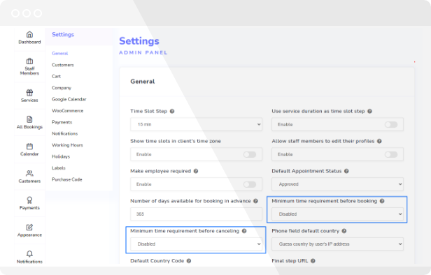 appointment booking process