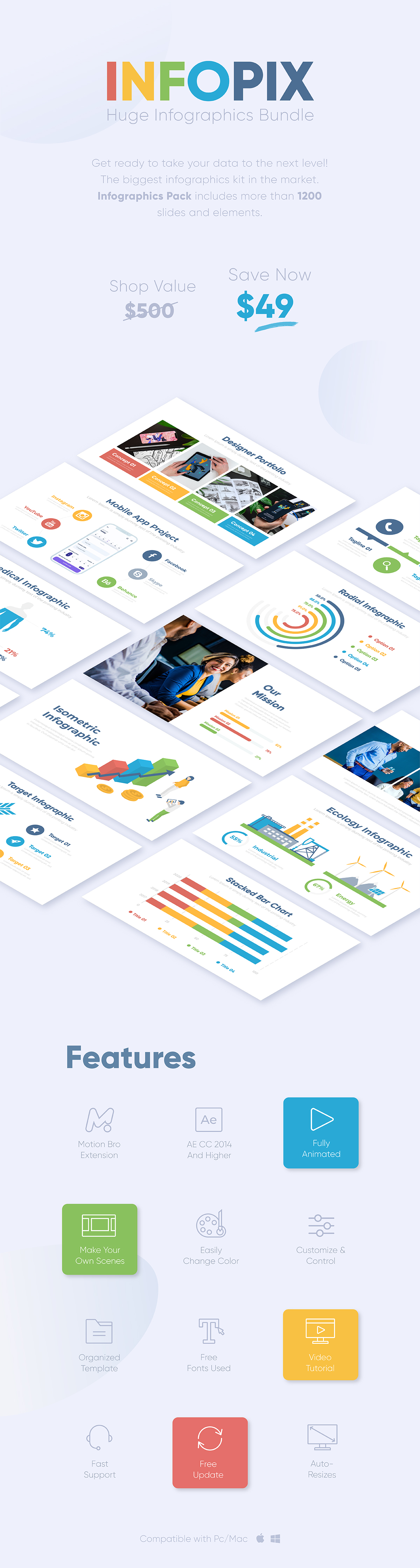 Infopix - Infographics Pack - 2