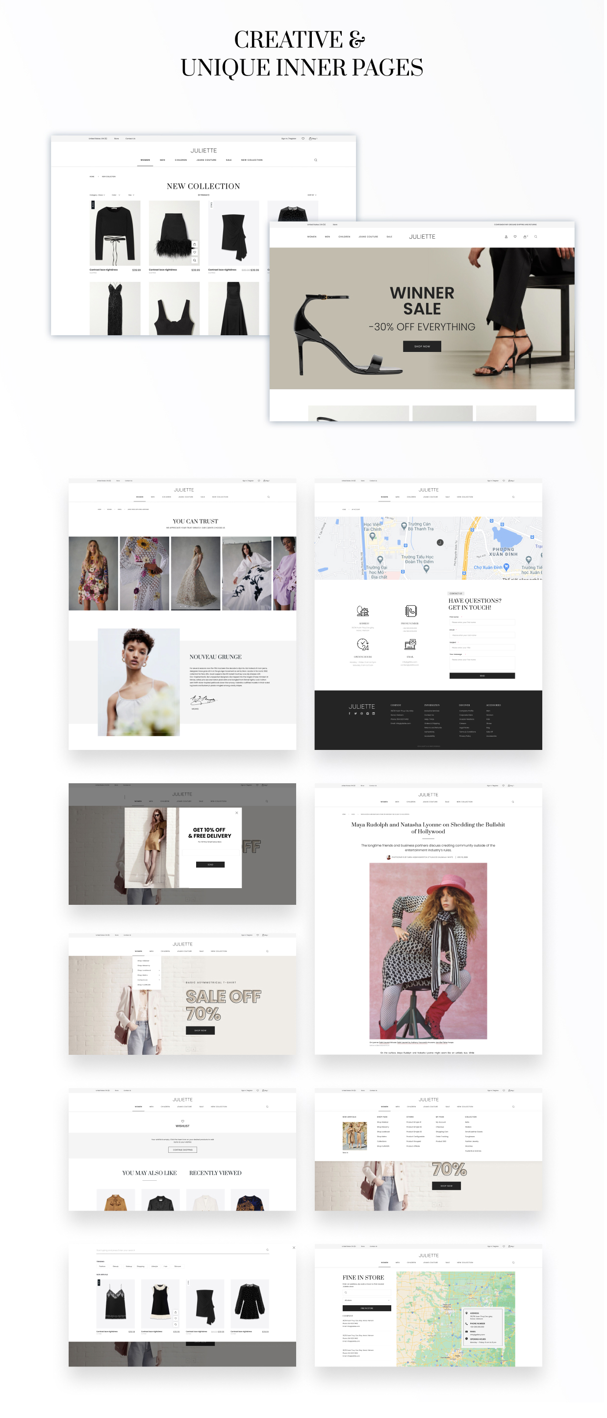 Juliette - Elementor WooCommerce Theme - 4