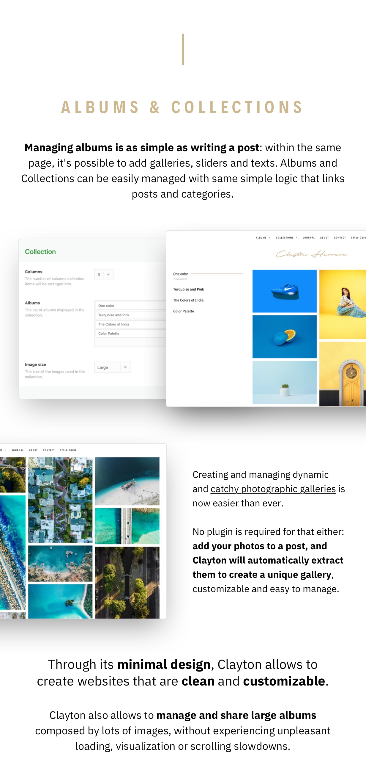 Clayton, an Elegant Theme for Photographers - 7