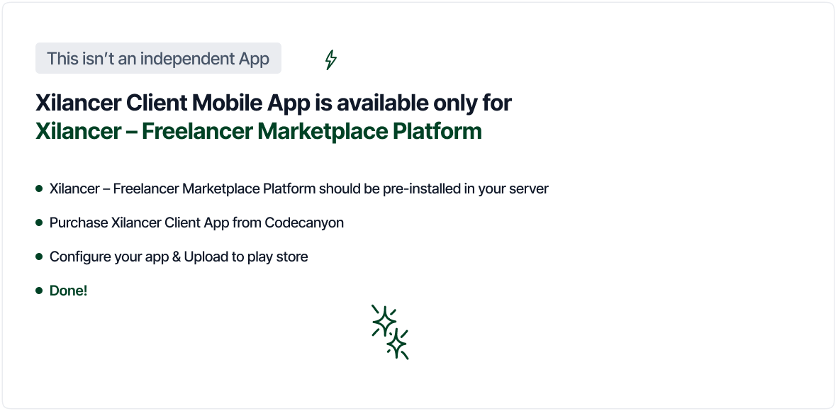 xilancer client mobile app