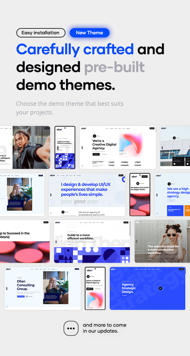 Elian - Creative Portfolio Multipurpose Blogger Theme - 12