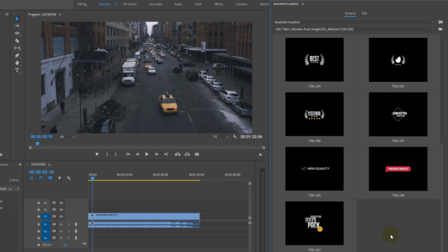 305 Titles Ultimate Pack for Premiere Pro & After Effects - 2