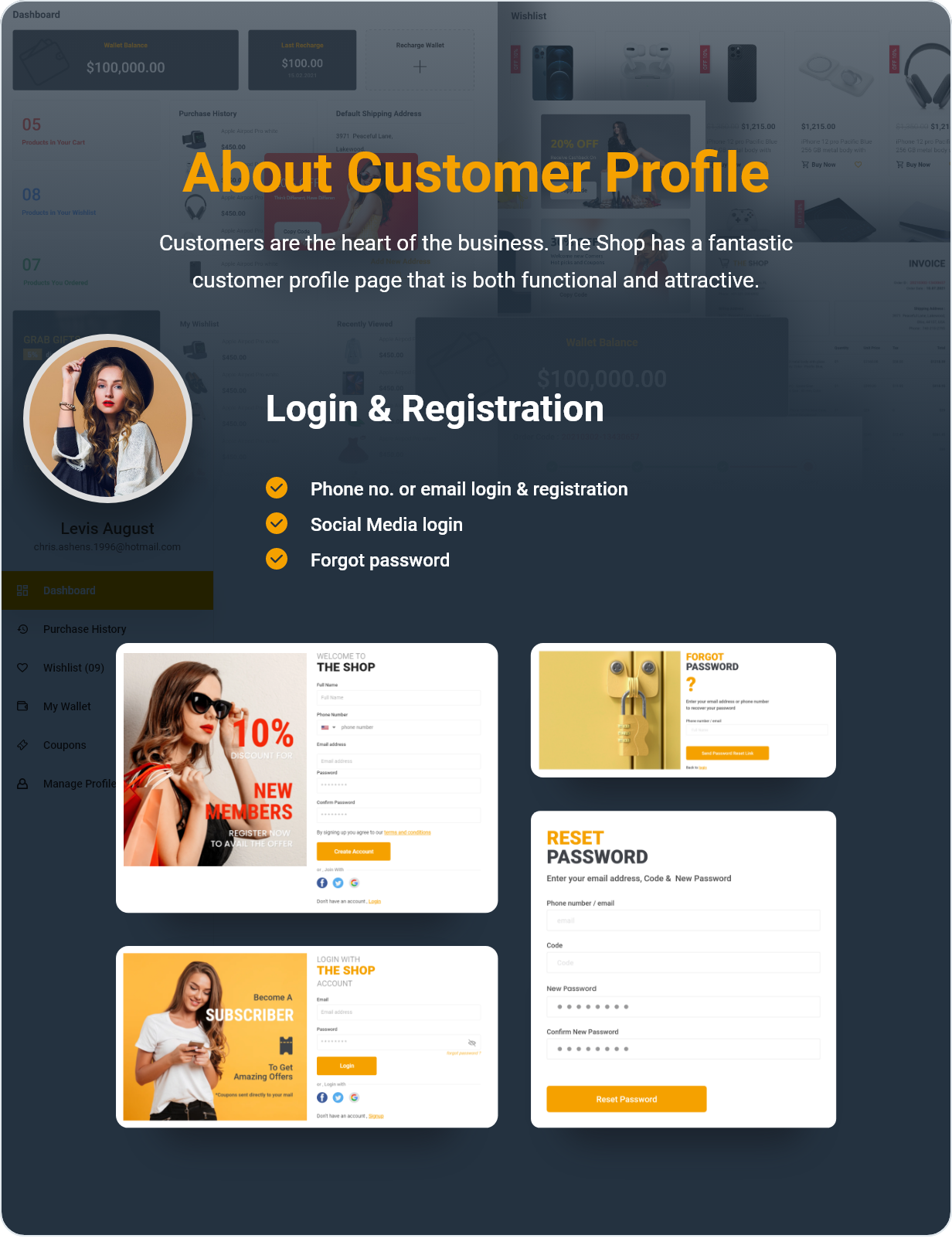 The Shop - PWA eCommerce CMS v3.4