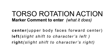 Torso Rotation Action