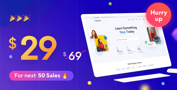 EduMall - Professional LMS Education Center WordPress Theme - 4
