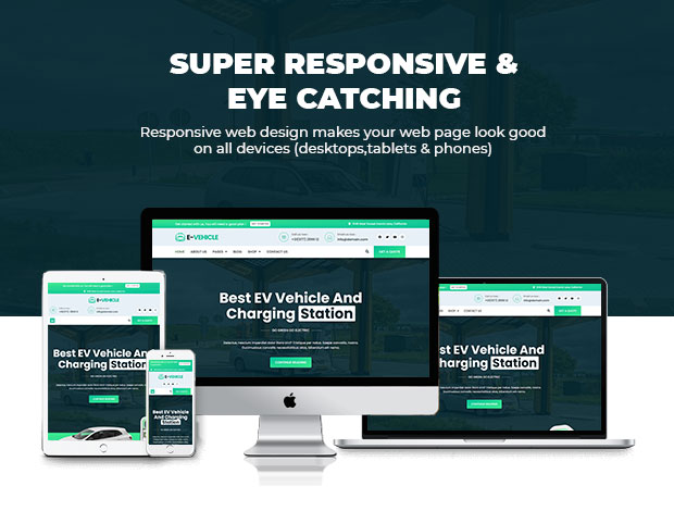 evehicle html responsive