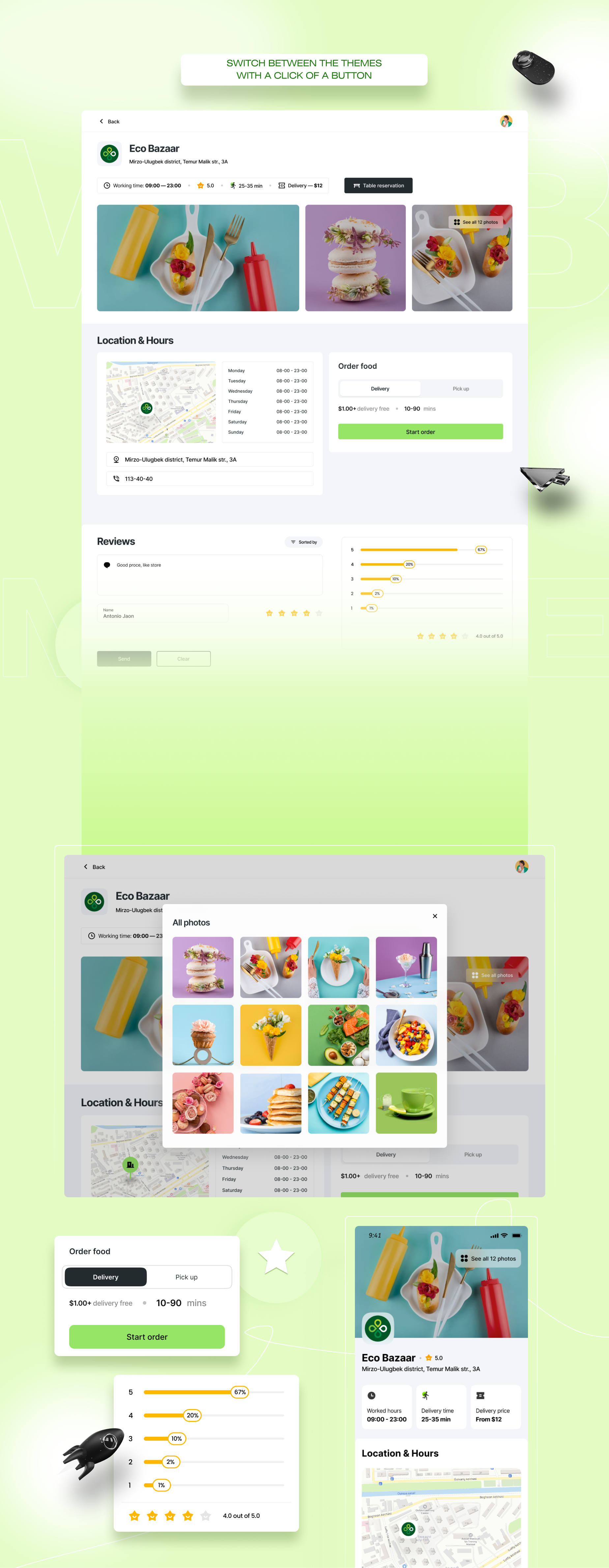 Foodyman - Single (Multi-Branch) Restaurant & Grocery Food Ordering & Delivery Platform - 11
