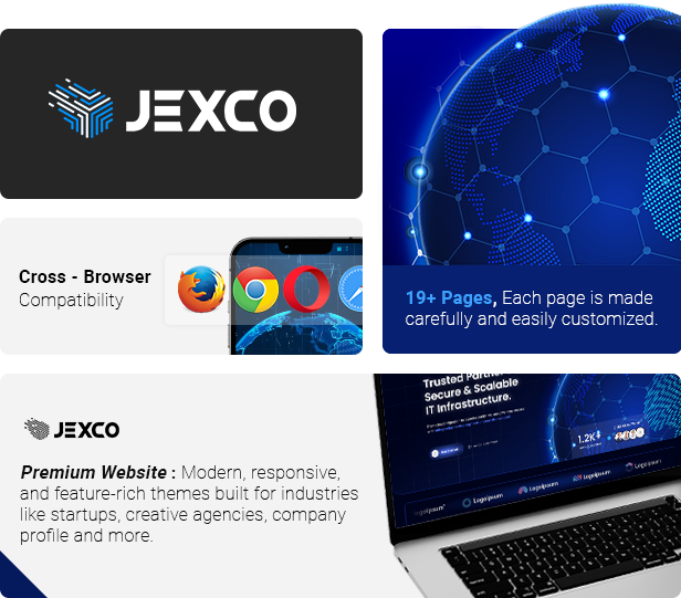 Jexco - Technology & IT Solutions Elementor Template Kit - 1