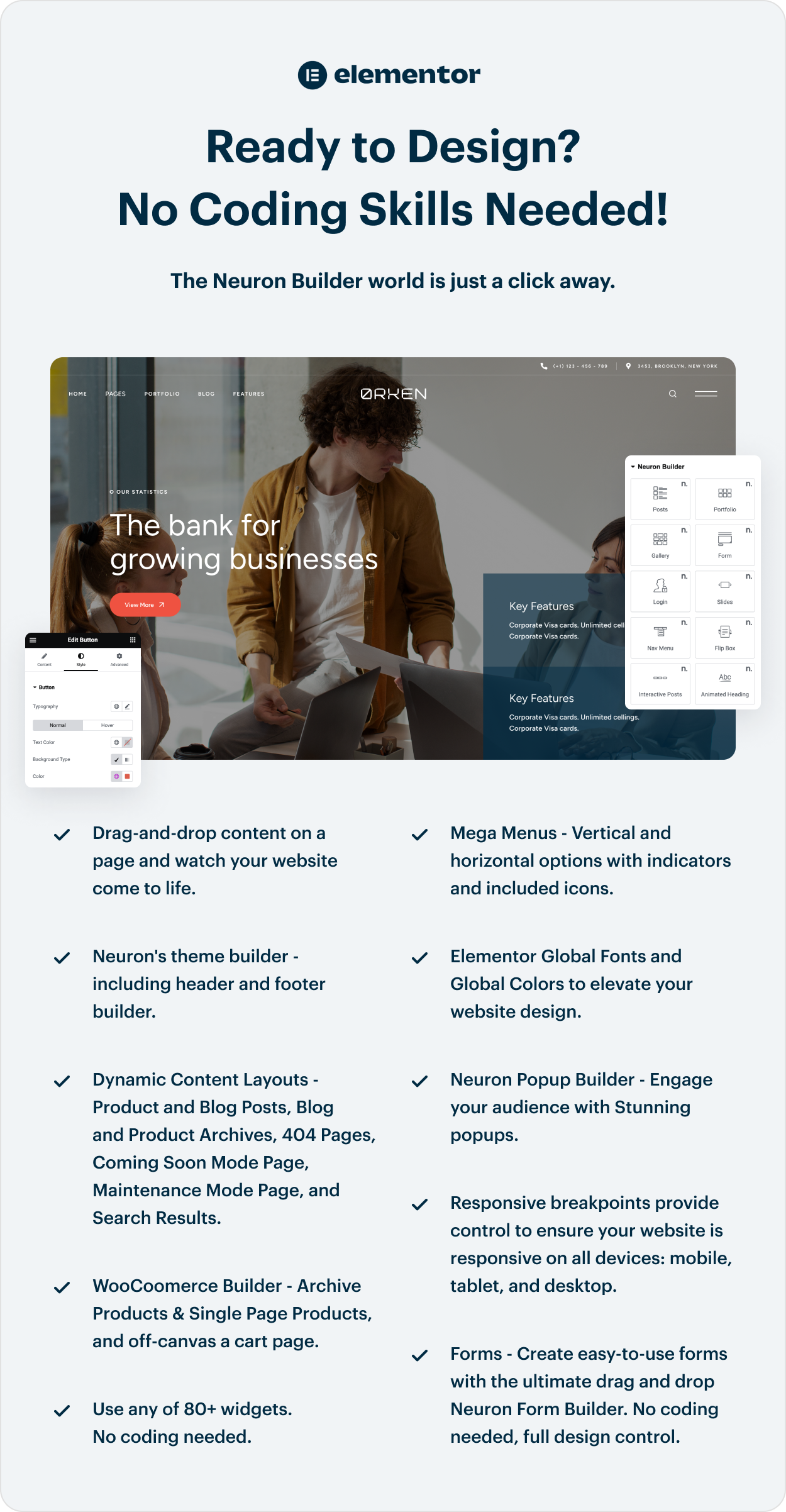 Orken - Business Consulting and Corporate Theme WordPress Theme
