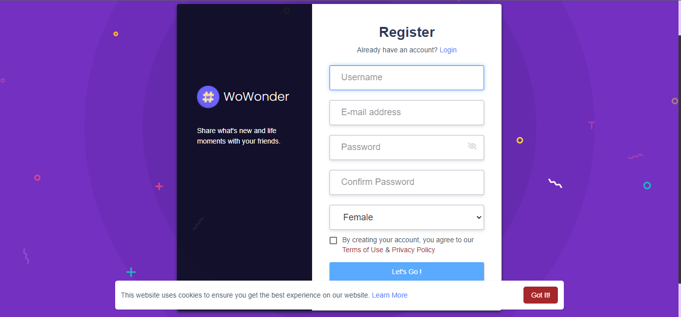 Blueberry - The Ultimate Welcome Page Themes For WoWonder - 2