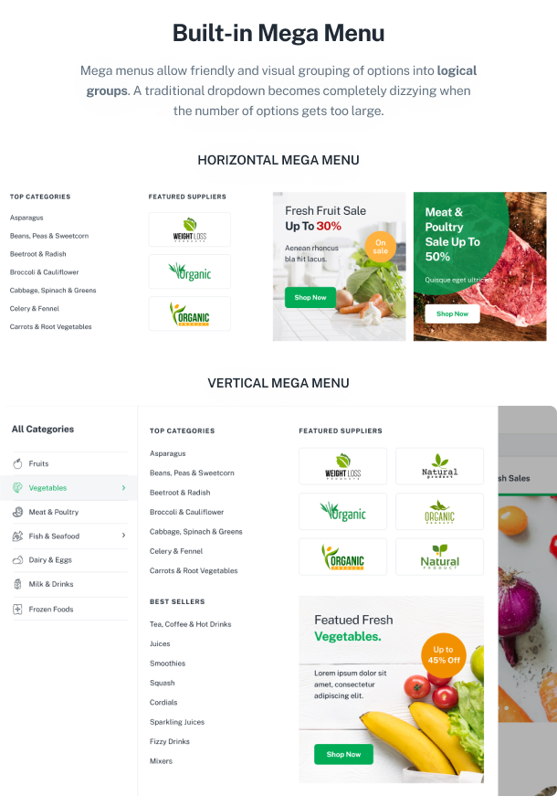 GreenMart – 有机和食品 WooCommerce WordPress 主题 - 16
