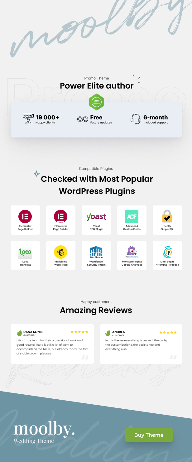 Moolby - Wedding Planner WordPress Theme - 2