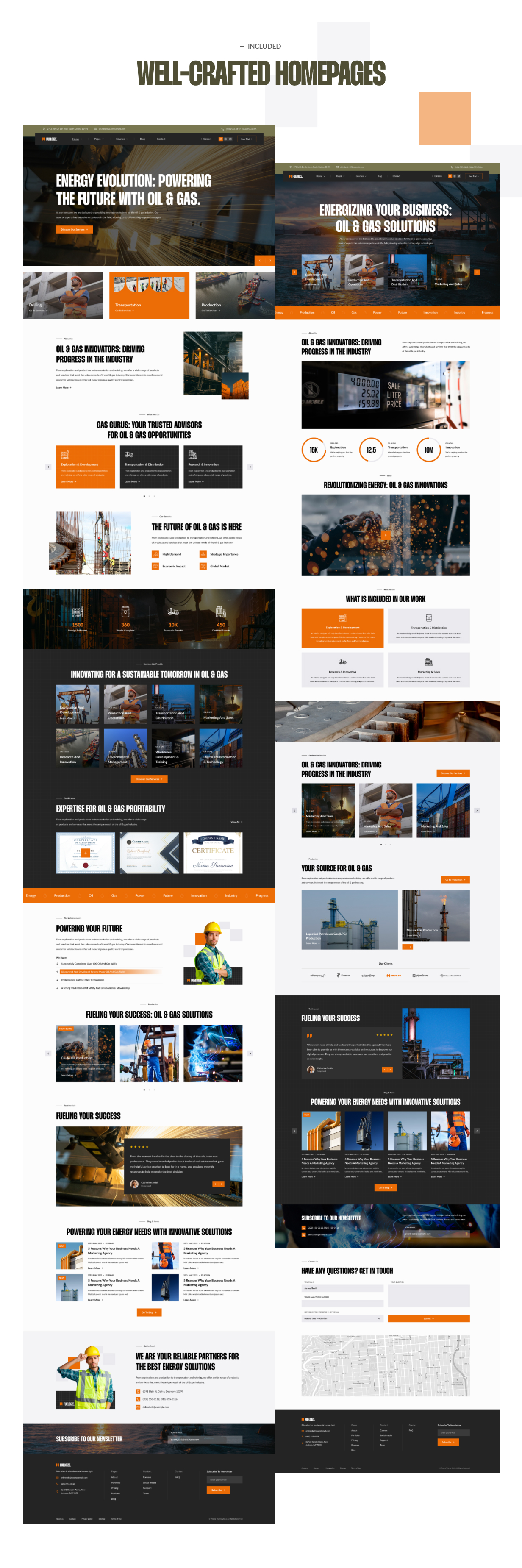 Fuelgize - Oil & Gas Industry WordPress Theme - 2