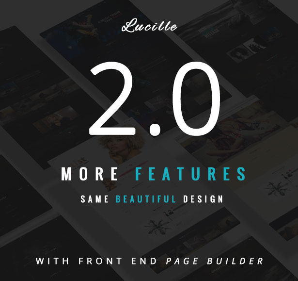 Lucille Music Wordpress Theme Updates