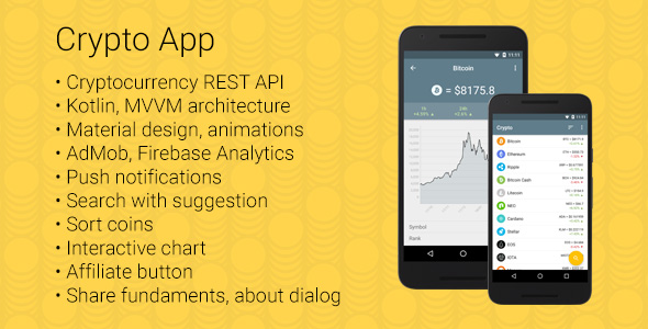 Crypto Coins - Bitcoin Market Android App