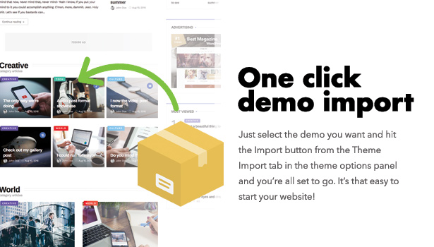 Diginex has one click demo install