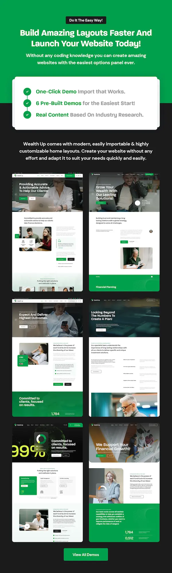Wealthup - Business Consulting and Finance Services WordPress Theme - 5