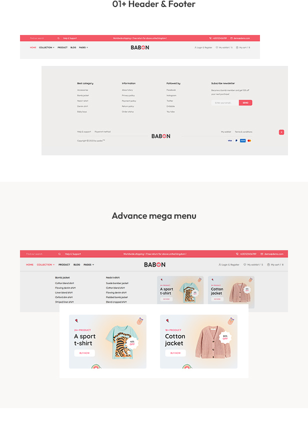 Babon - The Kids Fashion Responsive Shopify Theme - 2