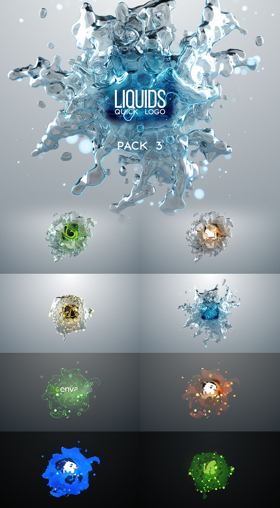 Liquids Quick Logo Pack 3 - 1