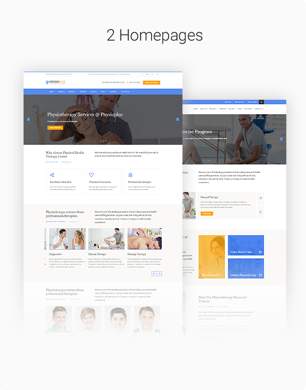 Physio Plus - Physiotherapy & Physical Therapy WordPress Theme