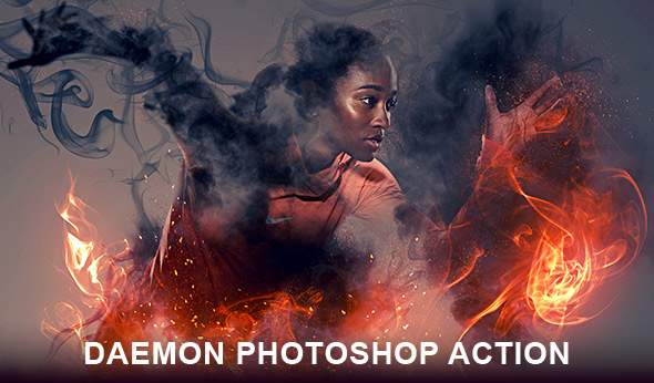 Daemon Photoshop action