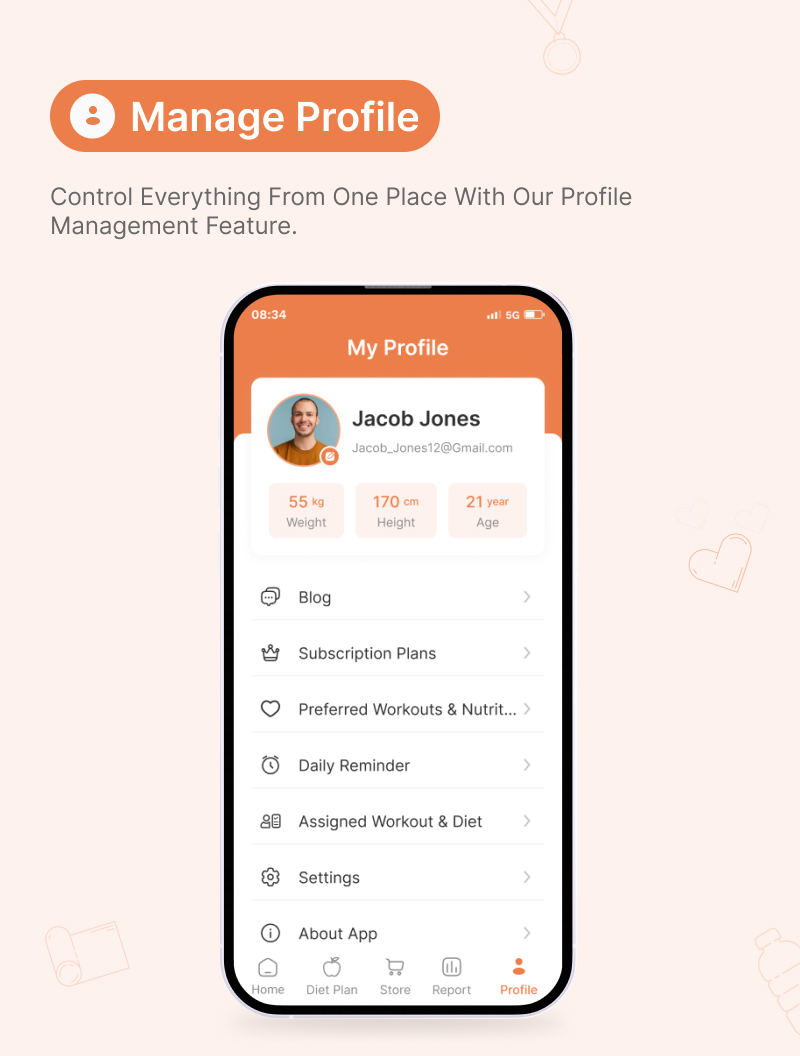 MightyFitness: Complete Fitness Solution Flutter App With Laravel Backend + ChatGPT(AIFitbot) - 29