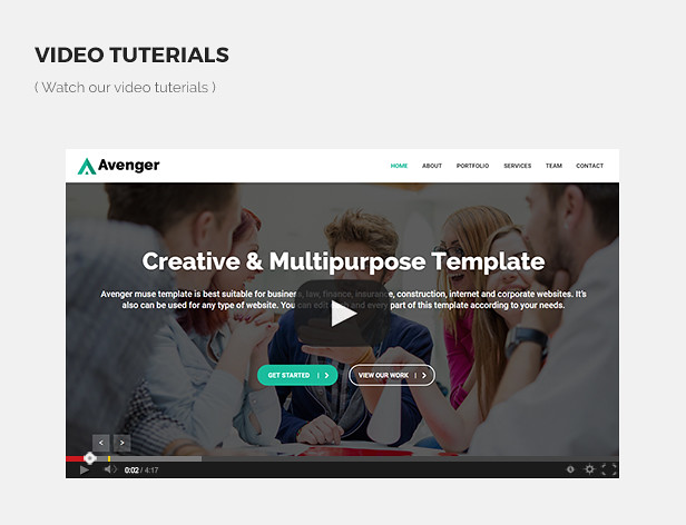 Avenger - Responsive Corporate & Multipurpose Template - 12